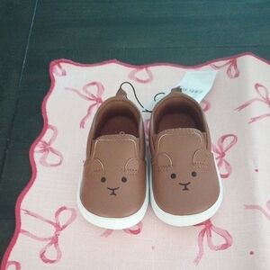 Charming Brown Bear Kids Slippers